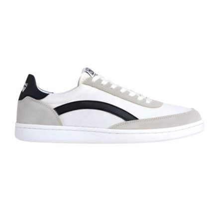 Finemart White and Beige Suede Casual Sneakers for Men